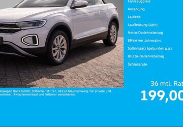 VW T-Roc 24.574 km 18.980 &euro; Neuwied 56564